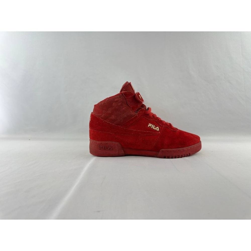 Vintage 80s 90s FILA High Top Sneakers Size 11 Suede Made In Korea Basketball